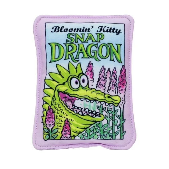 - Pet toy DIY tutorialsFuzzu Bloomin Kitty Snap Dragon Seed Packet Cat Toy