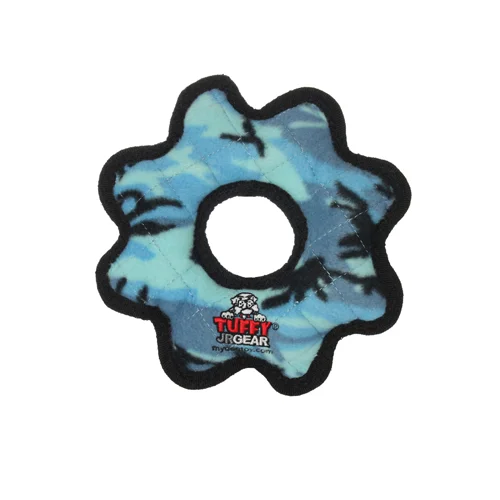 - Plush pet toy selectionTuffy® JR Gear Ring Blue  Dog Toy